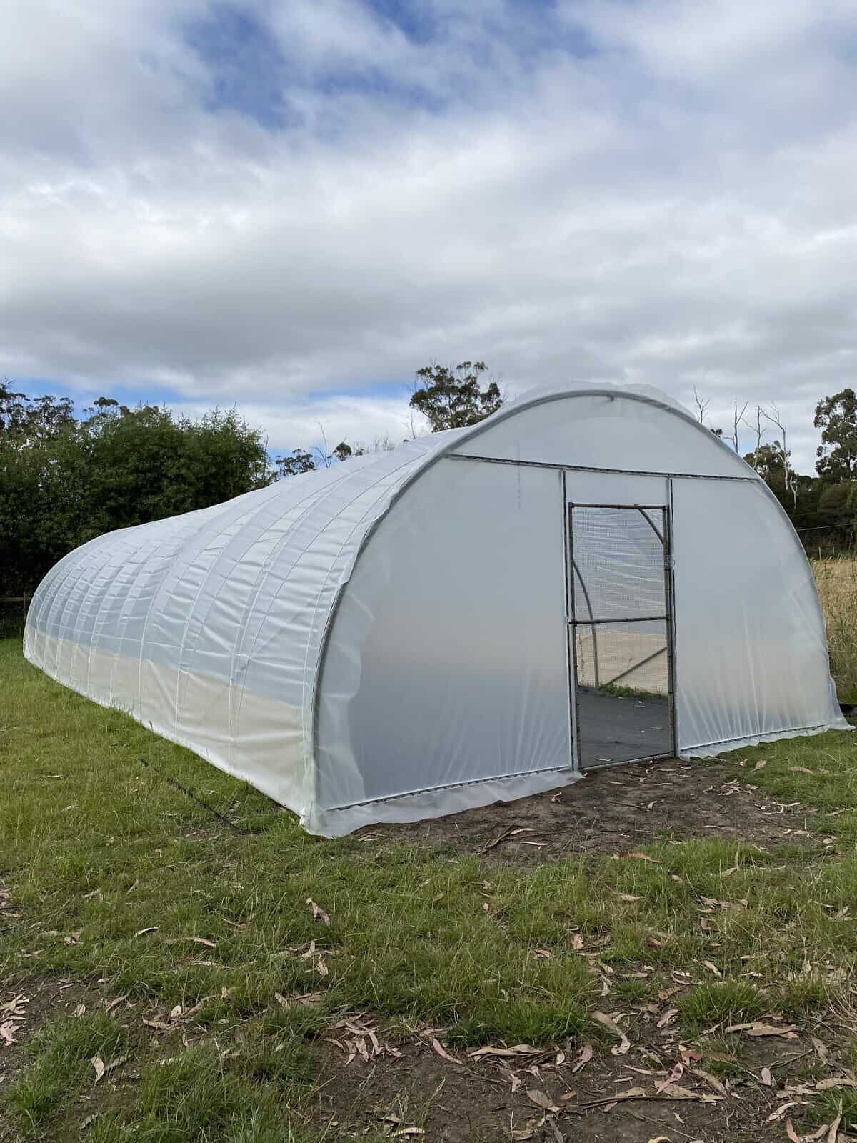 Steel Framed End Wall Kit Activevista For Market Farm Garden