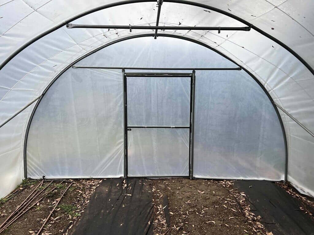 Steel Framed End Wall Kit Activevista For Market Farm Garden